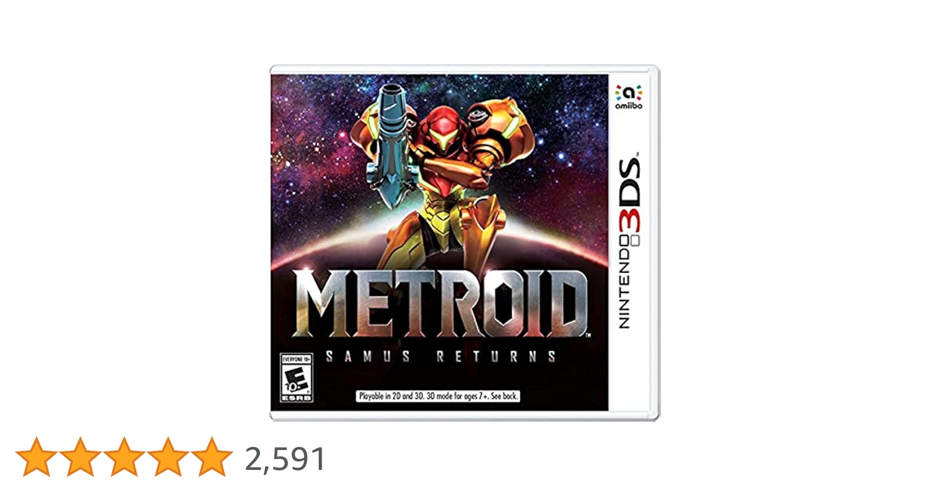 3DS METROID SAMUS RETURNS: Video Games - Amazon.ca